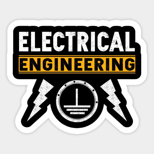 Electrical Engineering Electrical Engineering Sticker TeePublic